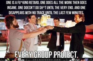 The Hangover Gang Do A Group Project In Las Vegas