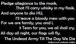 Hollywood Undead Pledge!