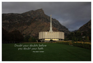 Quote from LDS General Conference October 5th, 2013