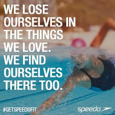 ... love. We find ourselves there too. #Speedo #Inspiration #Swimspiration