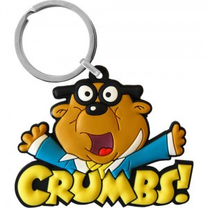 ... Danger Mouse Keyring. Penfold Crumbs Quote Retro Kids Cartoon Gift