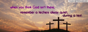 God's test Profile Facebook Covers
