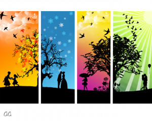 The Four Seasons - My style by onutzaC