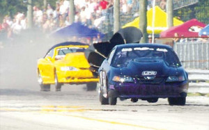 Ford Mustang Drag Race Turbo Funny Car