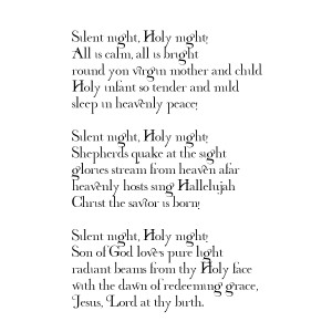 Quotes About Silent People Silent night, holy night!