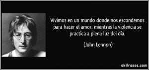 Vivimos en un mundo donde nos escondemos para hacer el amor, mientras ...