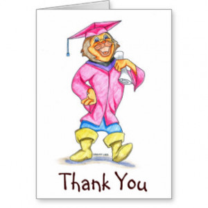 Graduation Thank You Sayings Cards & More