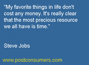 Steve Jobs on Life and Money