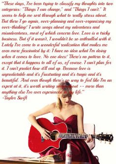 Taylor Swift quote ♥