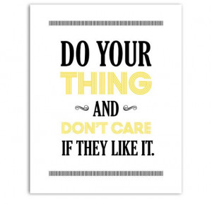 Tina Fey Quote 30 Rock Liz Lemon Typography Print by PopArtPress