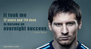 ... 17 years and 114 days to become an overnight success.