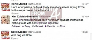 Nene Leakes Funny Quotes I commend Nene for not