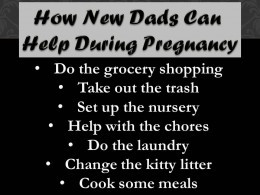 The expectant mom will really appreciate all the help she can get from ...