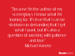 Michael Haneke Quotes