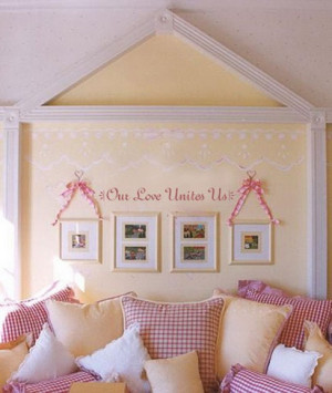 Kids Love Quotes and Sayings Wall Stickers for Bedroom Wall Decoration ...