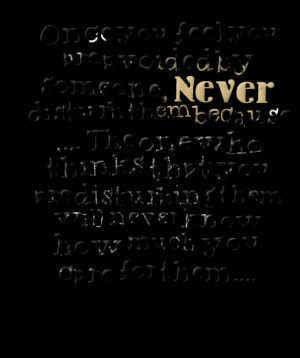 Quotes Picture: once you feel you are avoided by someone, never ...