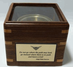 ... Graduation Glass Top Engraved Desk Compass: Engraved Emerson Quote I