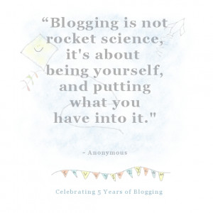 it was 5 years ago today that i began blogging i could not let this ...