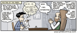 Jorge Cham’s popular comic strip, Piled Higher and Deeper, taps into ...