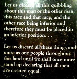 Lincoln memorial quote