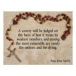 Pope Saint John Paul II Pray for us Poster