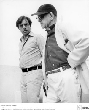 Bogdanovich with John Ford, one of his heroes, 1972. Photo courtesy of ...