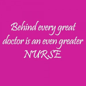 being a nurse