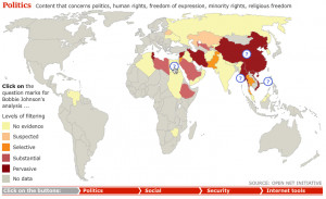 Internet Censorship Map