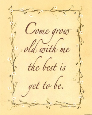 Come Grow Old With Me, Art Print by Stephanie Marrott, Extra Small ...