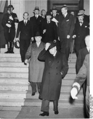 ... Munich Conference after the agreement was reached, Germany, 29 Sep