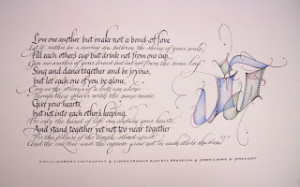 Wedding Quotes Kahlil Gibran