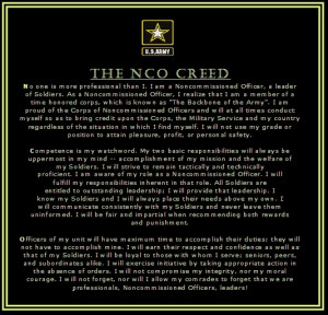 NCO CREED Images