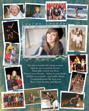Senior Yearbook Page Ideas. .Good Graduation Quotes For 8th Grade