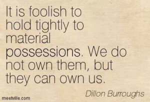 Materially misguided