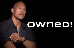 THE ROCK DWAYNE JOHNSON GETS PRANK INTERVIEWED