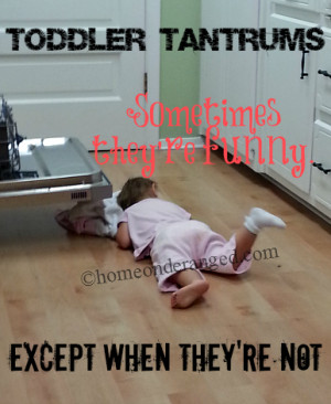 ... on Deranged - Sometimes tantrums are funny. Except when they're not