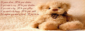 Cute Teddy Bears With Love Quotes