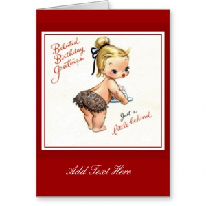 Vintage Card Little Girl...