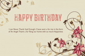 Happy Birthday Quotes SMS Text Messages For Wife With Images
