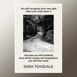 Sara Teasdale quote