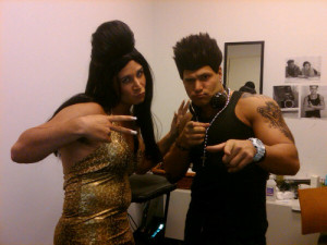 vinny and ronnie from jersey shore as snooki and pauly d from jersey ...