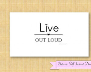 Sing out loud quote resin necklace or keychain word jewelry quote ...