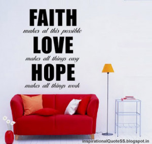 Believe hope faith quotes images