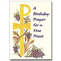 Birthday Prayer for a Fine Priest