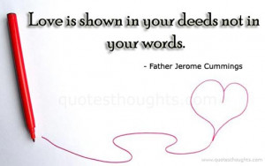 Love Quotes-Thoughts-Father Jerome Cummings-Best Quotes-Nice Quotes