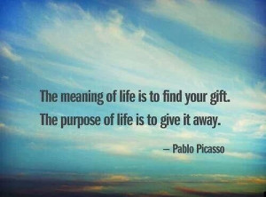 The meaning of life...