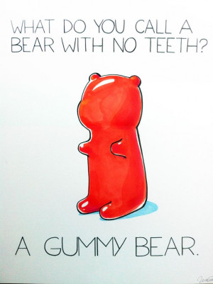 bear with no teeth
