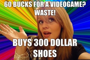 Funny photos funny videogame waste shoes