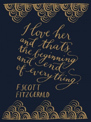 love truth quote classic book Literature The Great Gatsby F Scott ...