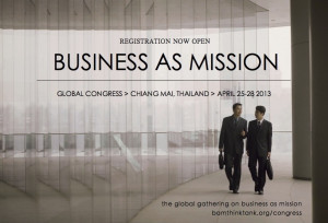 Historic Global Congress on Business as Mission in Thailand in April